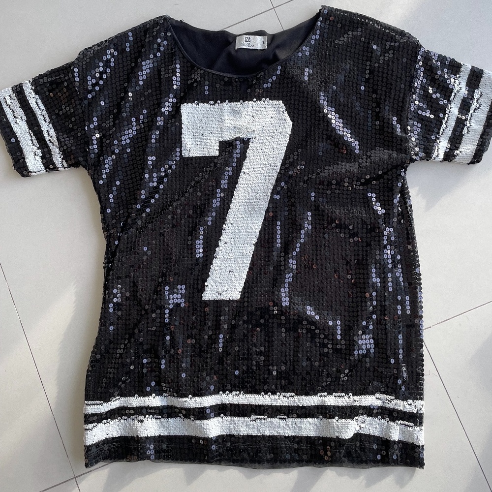Sequined jersey